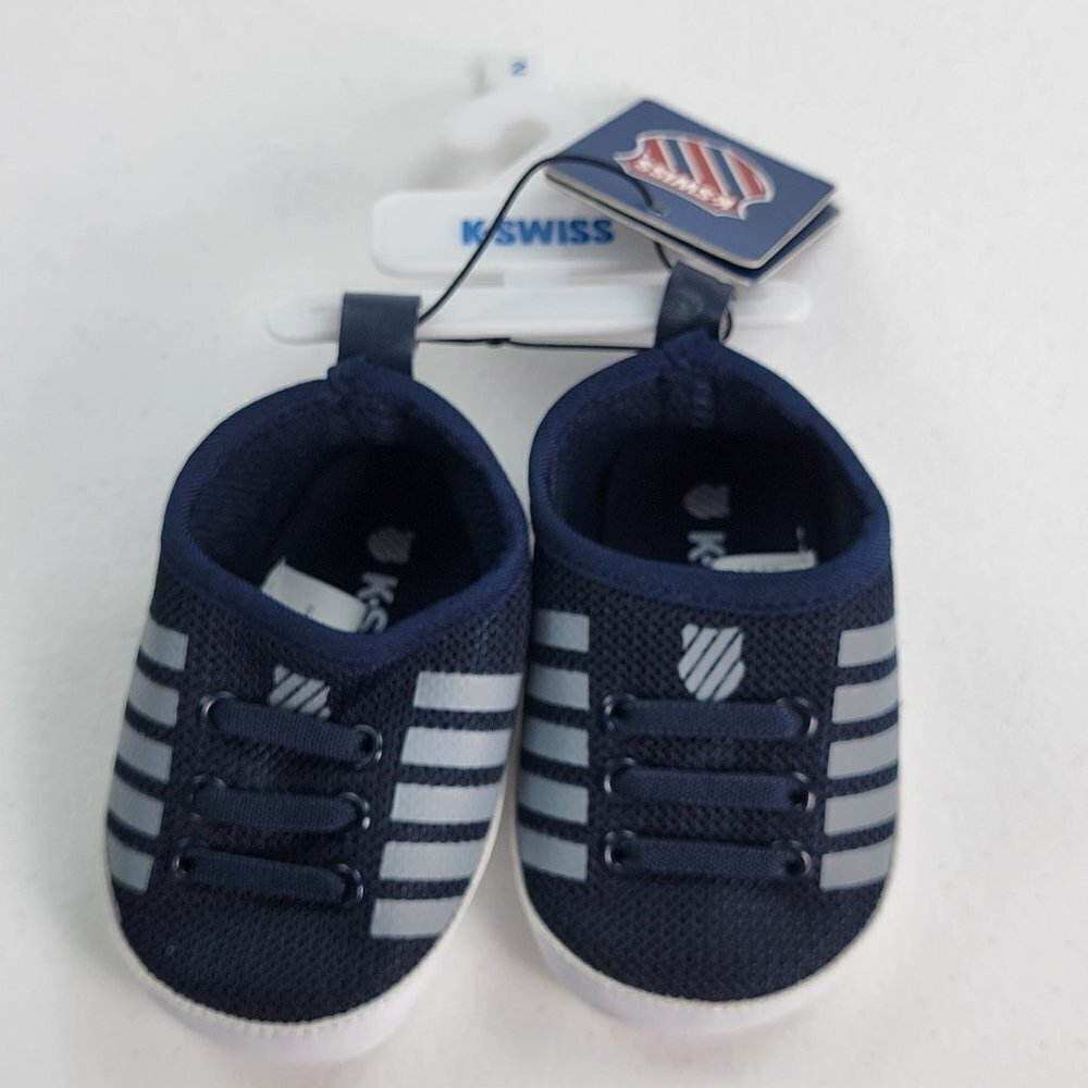 K-Swiss Navy Blue Sneakers Boys Size 3 New With Tags